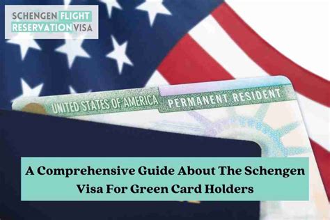 schengen visa green card holder